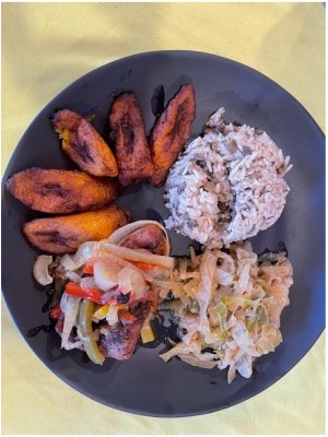 Jamaican Fried Fish Plate
